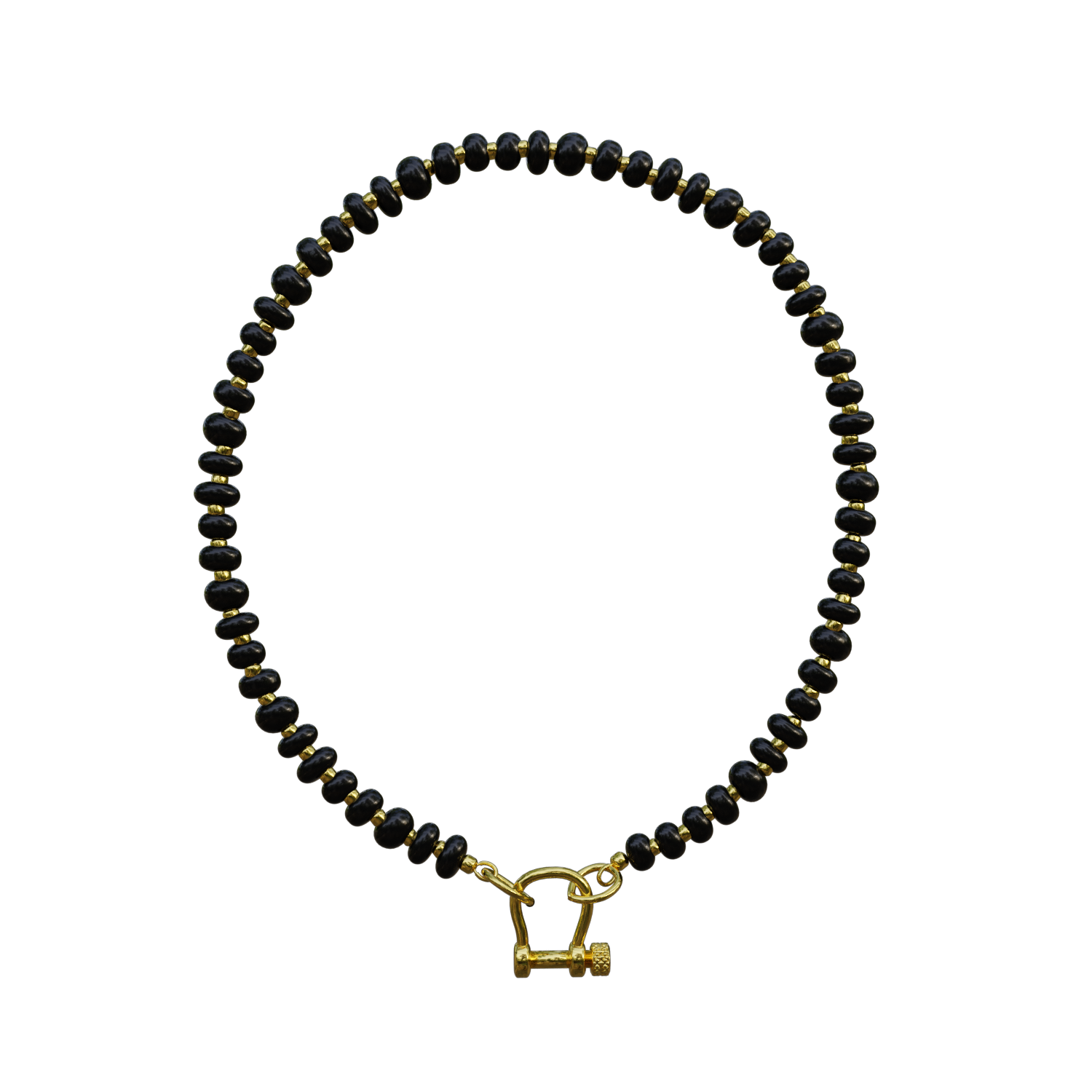 Onyx Beaded Necklace – SHOP SPICY DAN