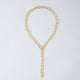 Suede Chain with Mini White