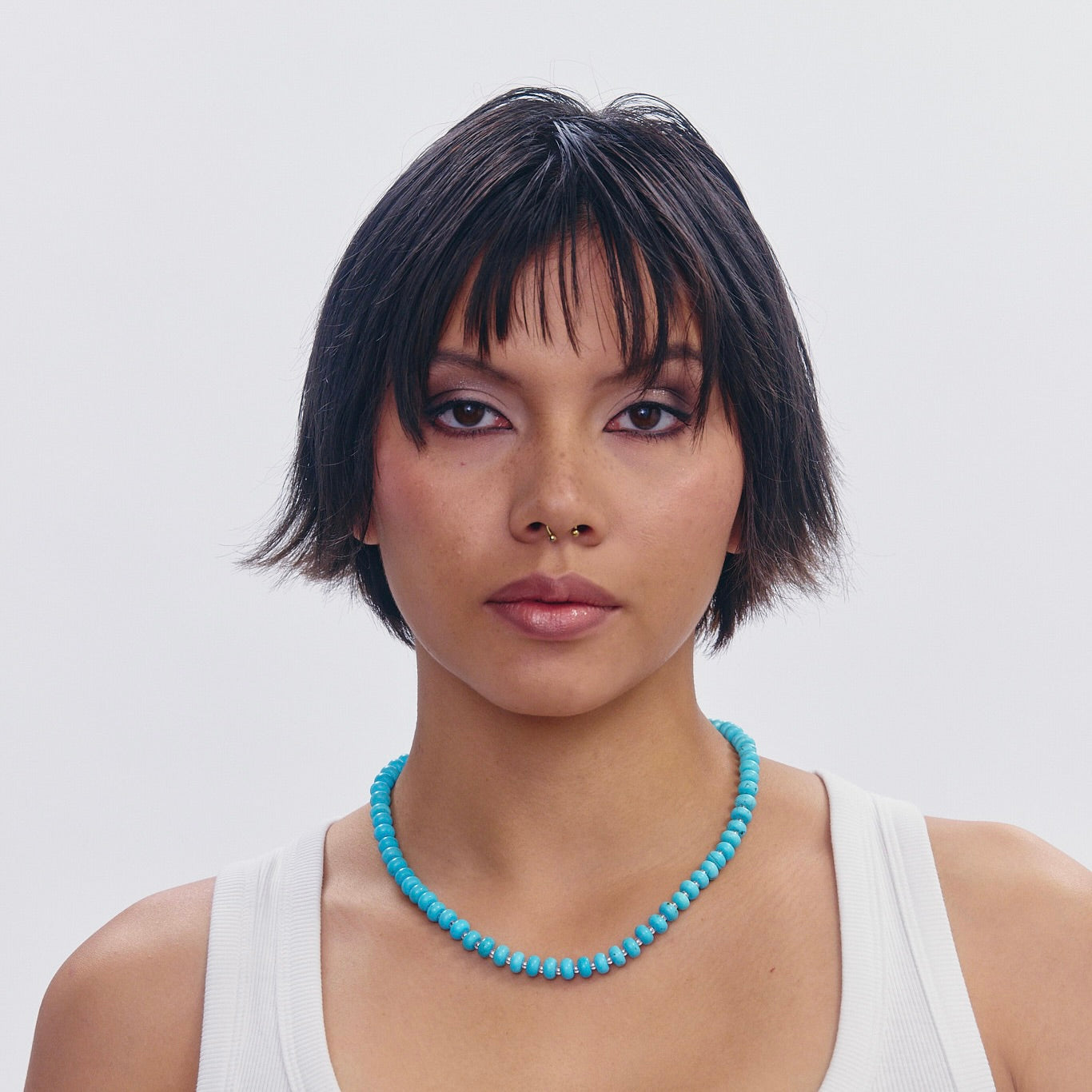 Turquoise Carabiner Necklace – SHOP SPICY DAN