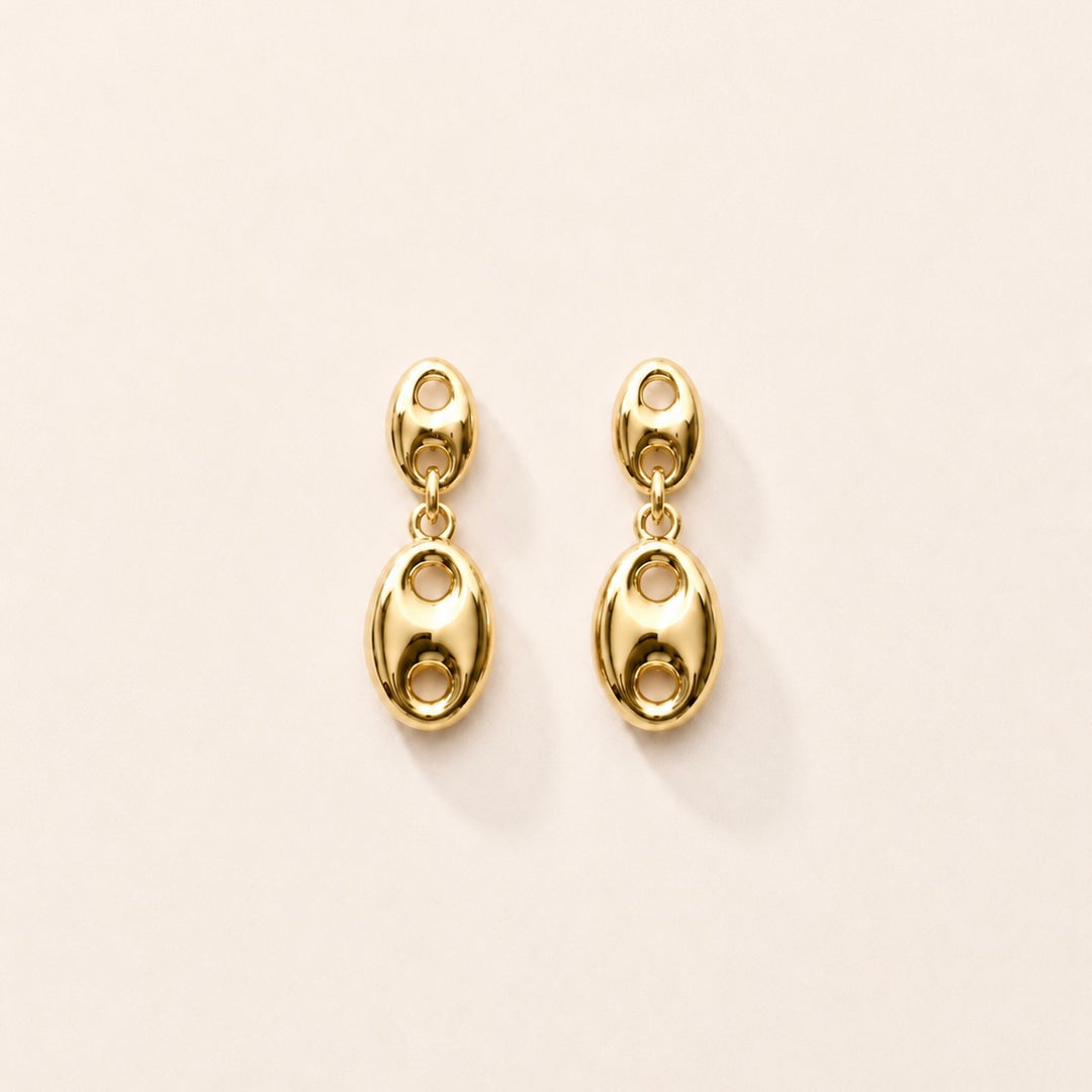 Annie Gold Mariner Earring
