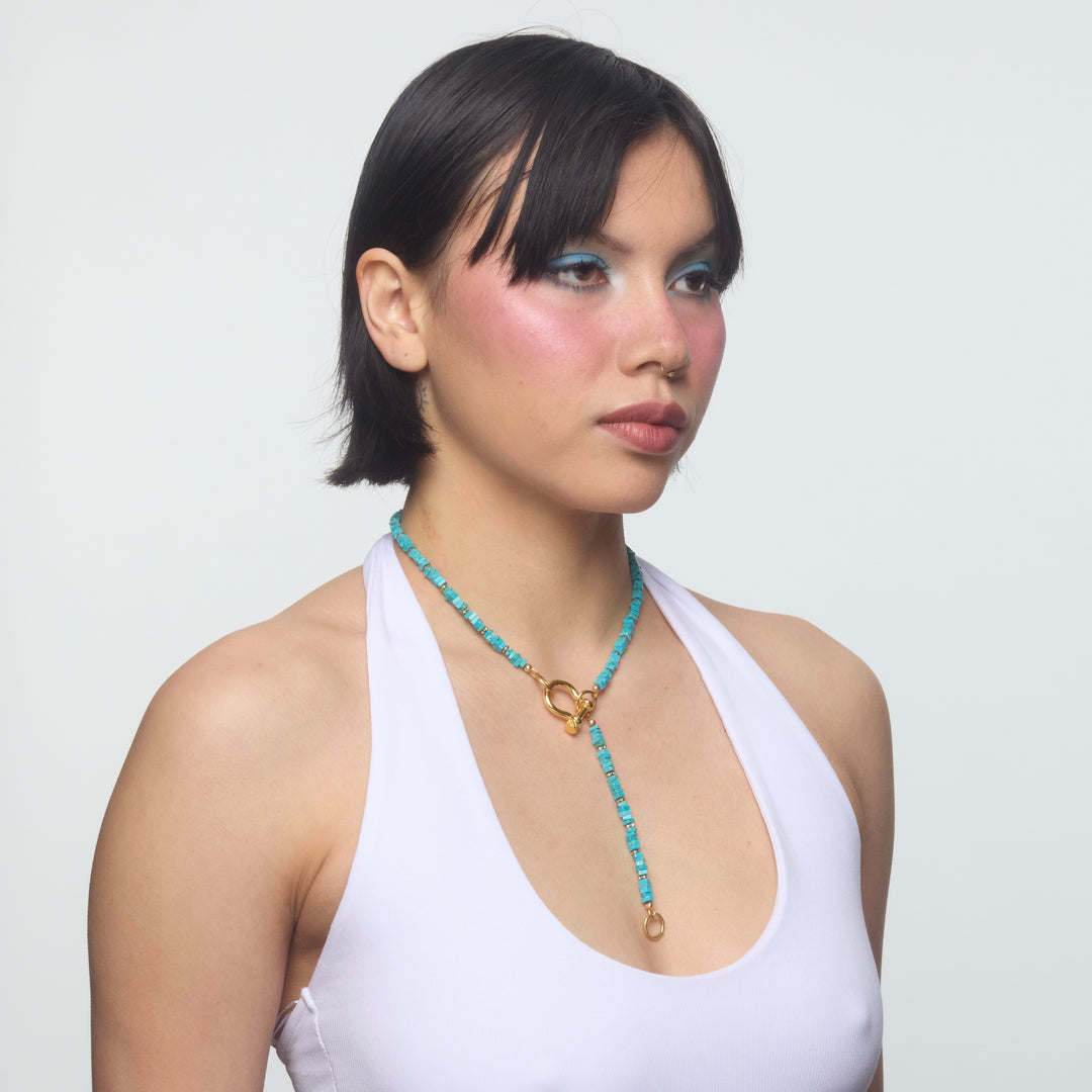 Baby Turquoise Lariat