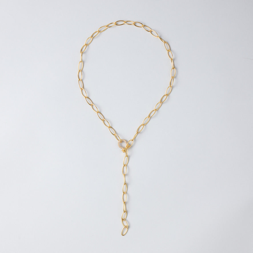 Teddy Chain with Mini White