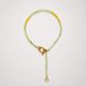 Lemon Prehnite Lariat