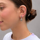 Diane Silver Earring with Pearl