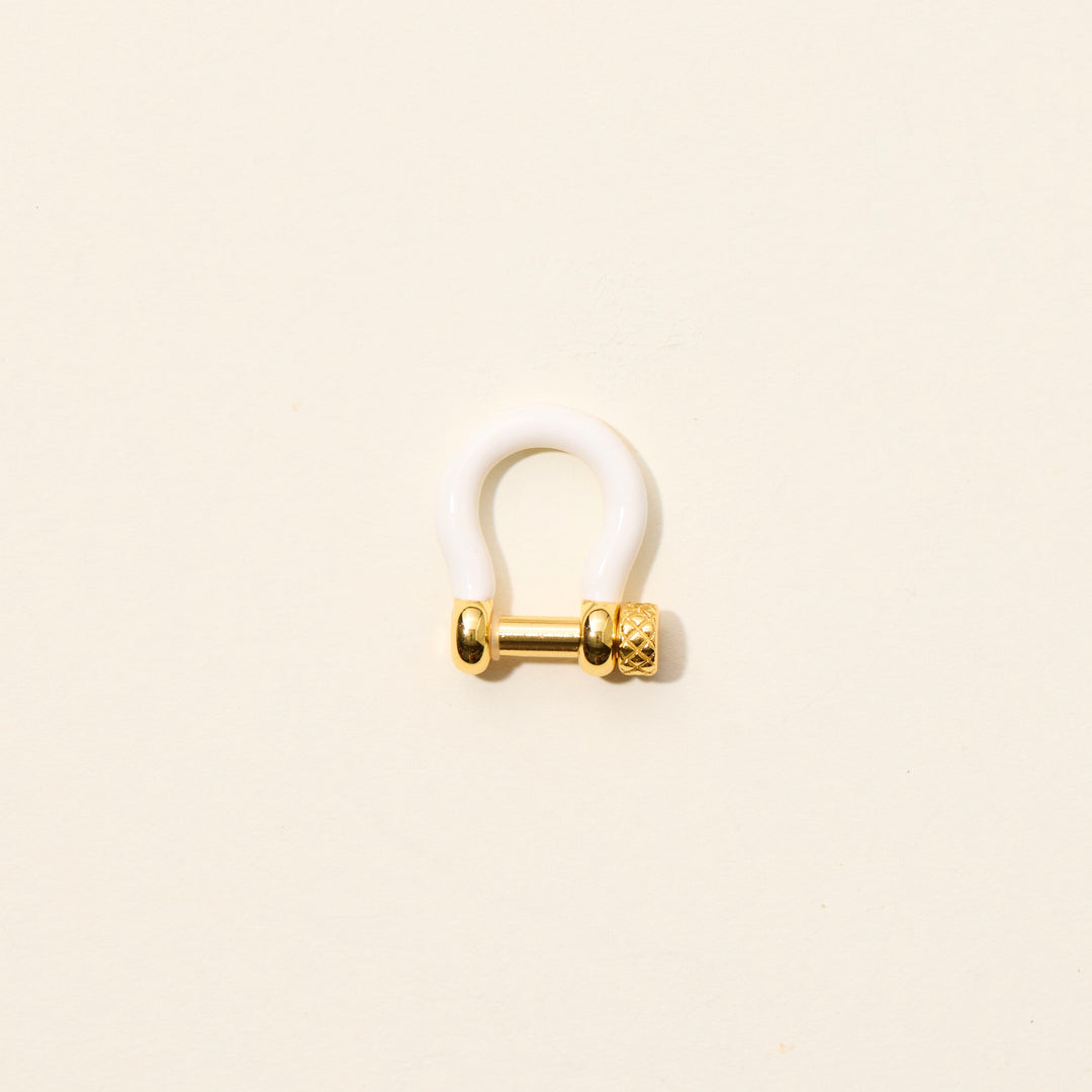 White Carabiner