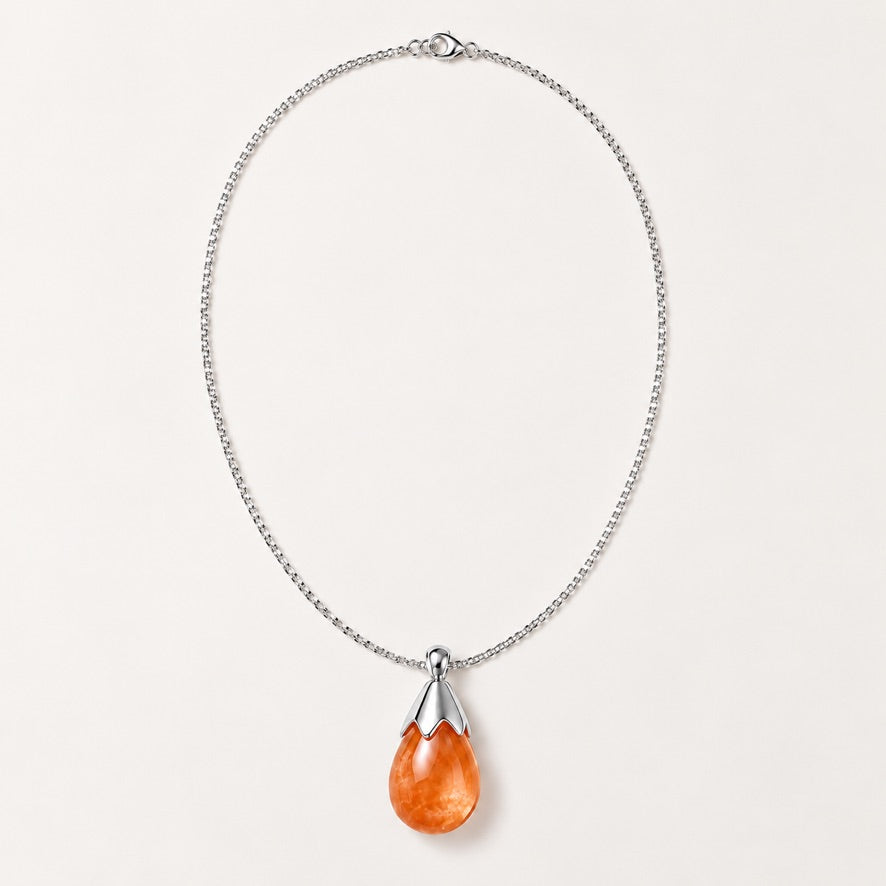 Amber Drop Necklace