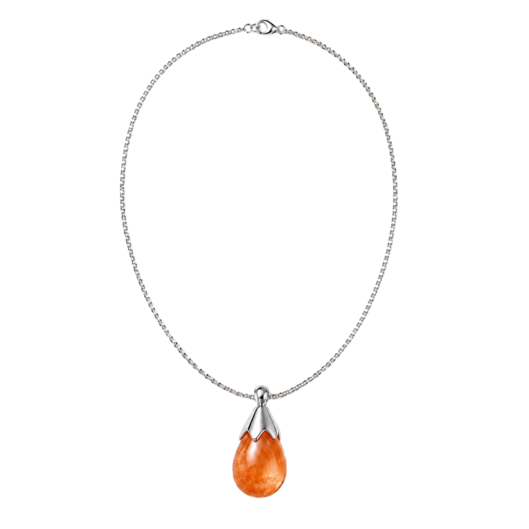 Amber Drop Necklace