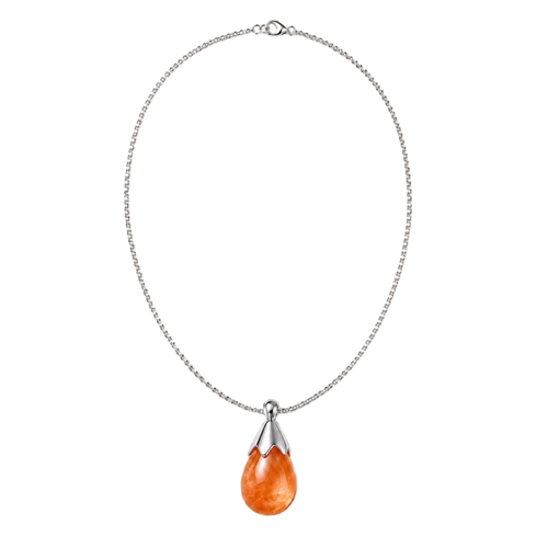Amber Drop Necklace