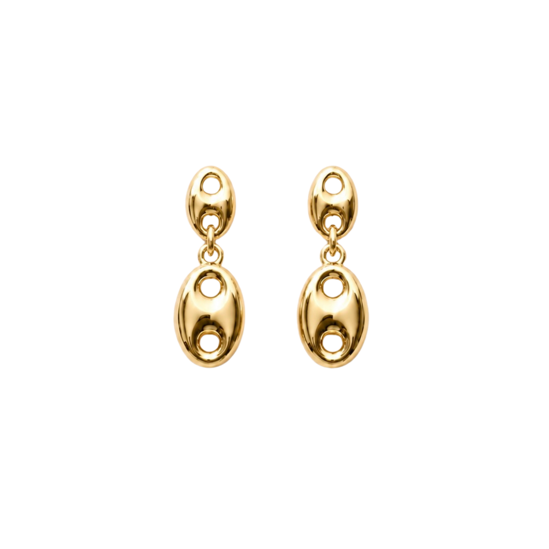 Annie Gold Mariner Earring