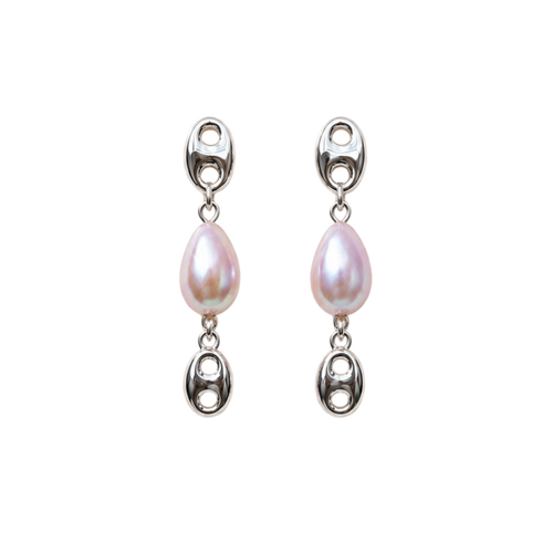 Diane Silver Earring with Pearl
