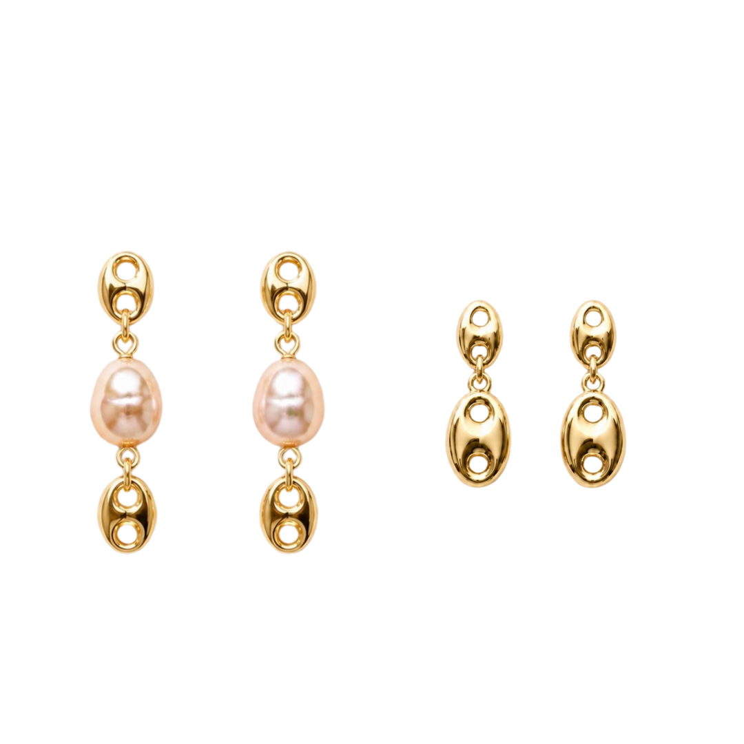 Gold Earring Combo Pack