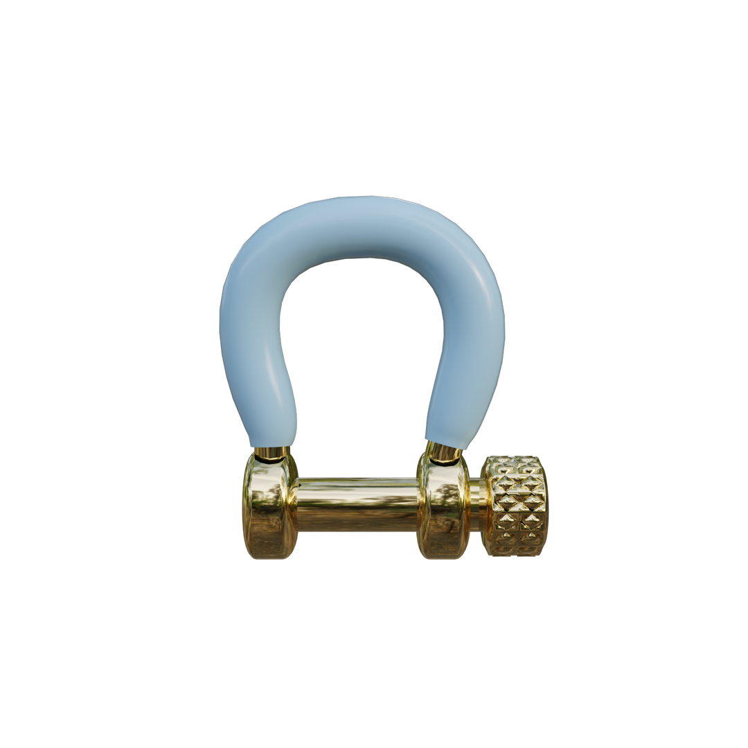 Light Blue Carabiner