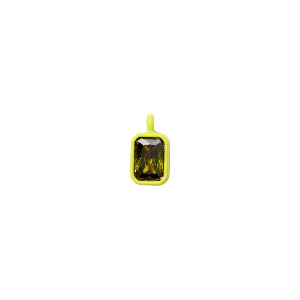 Green Bezel Charm