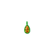 Green Enamel Charm